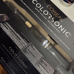 L'Oreal Colorsonic Hair Color Device & 2 Dark Brown Natural Colors
